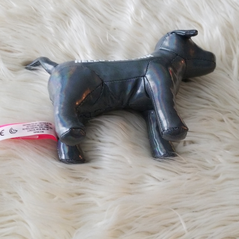 RARE!!Victoria's secret PINK stuffed dog NWOT - Picture 4 of 8